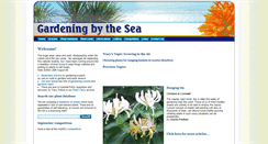 Desktop Screenshot of gardeningbythesea.co.uk